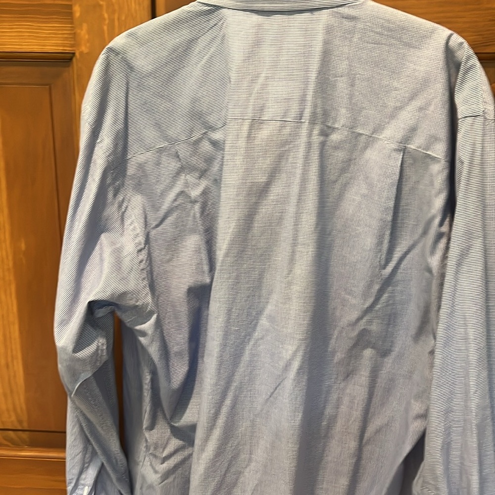 J McLaughlin, lightweight, cotton, size L, bluewhite gingham excellent condition - Picture 5 of 5